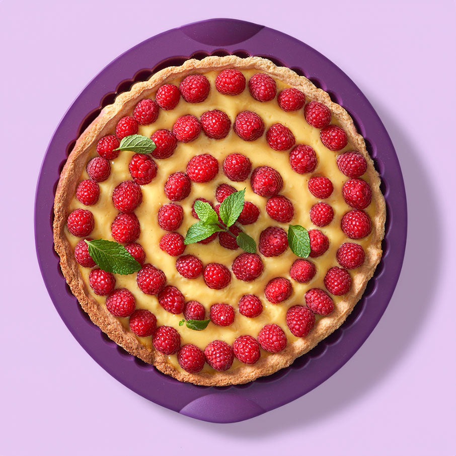 silikon-tarteform rotkohl