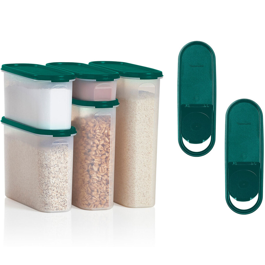 tupperware modular mates super oval set tiefschwarz