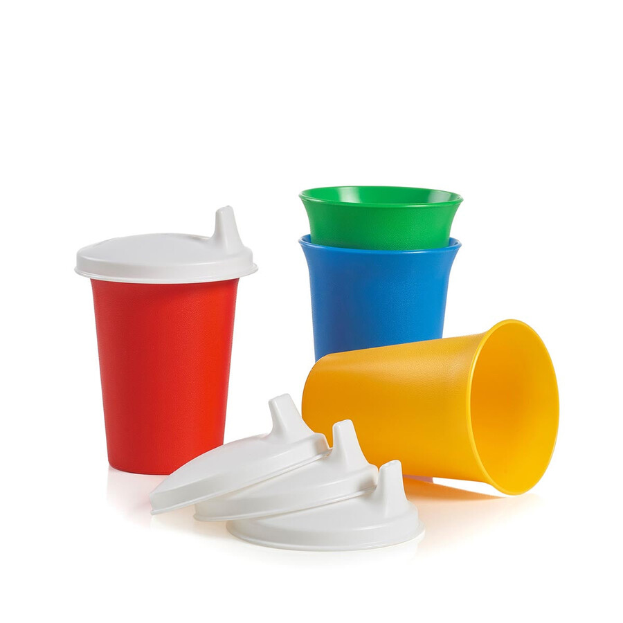 bell trinkbecher sipper seal set grün gelb rot blau