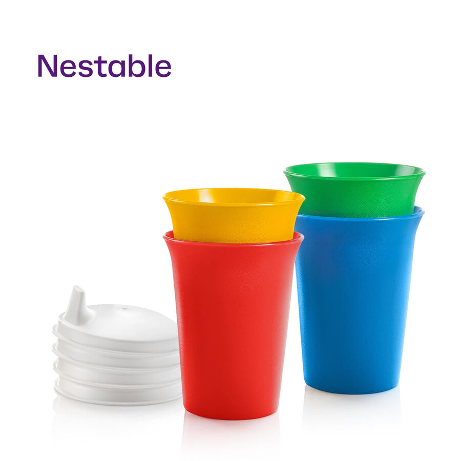 bell trinkbecher sipper seal set grün gelb rot blau