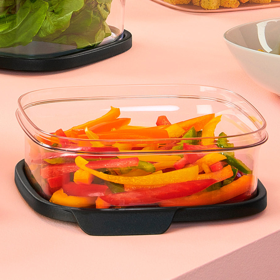 tupperware ultra clear square 3¼ tassen 825 ml cosmos verschluss