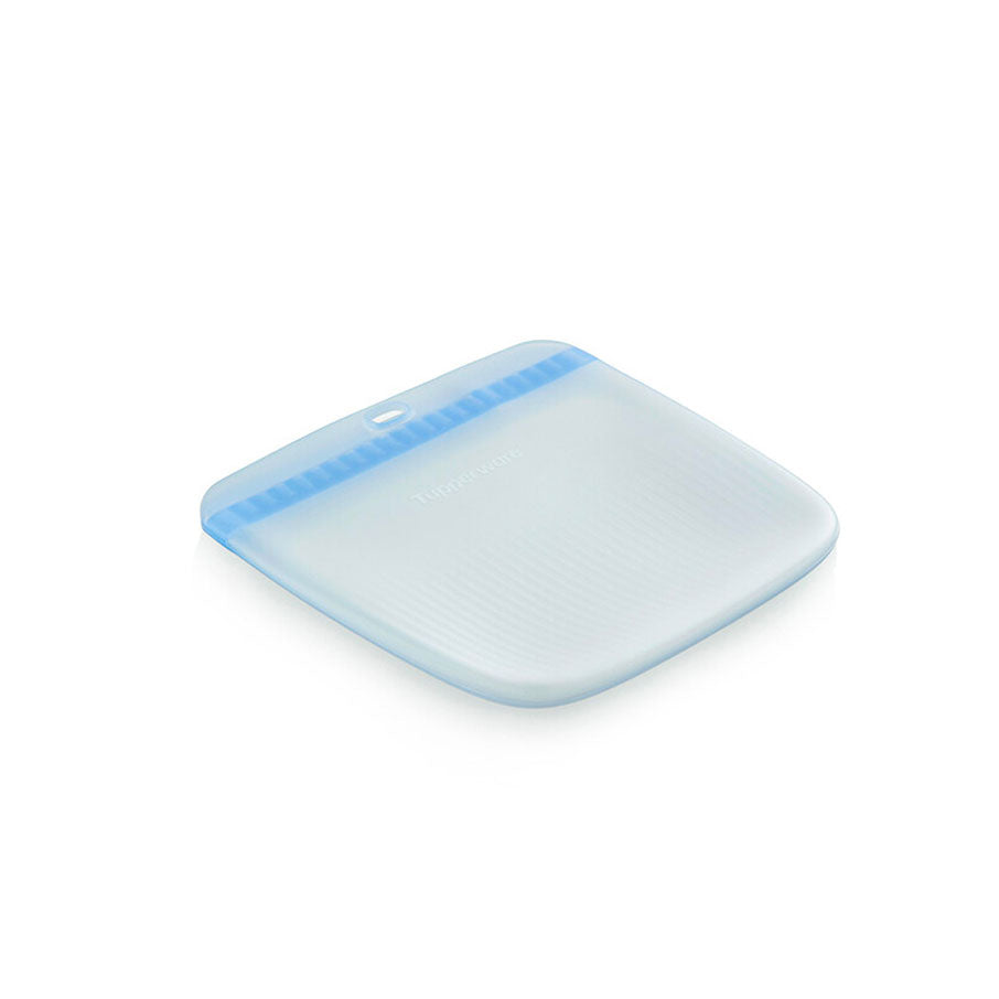 ultimative schlanke silikontasche mittelgroß transparentes aquamarin