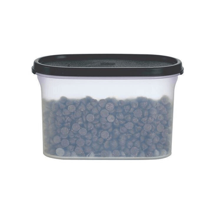tupperware modular mates oval 2 vorratsdose tiefschwarz