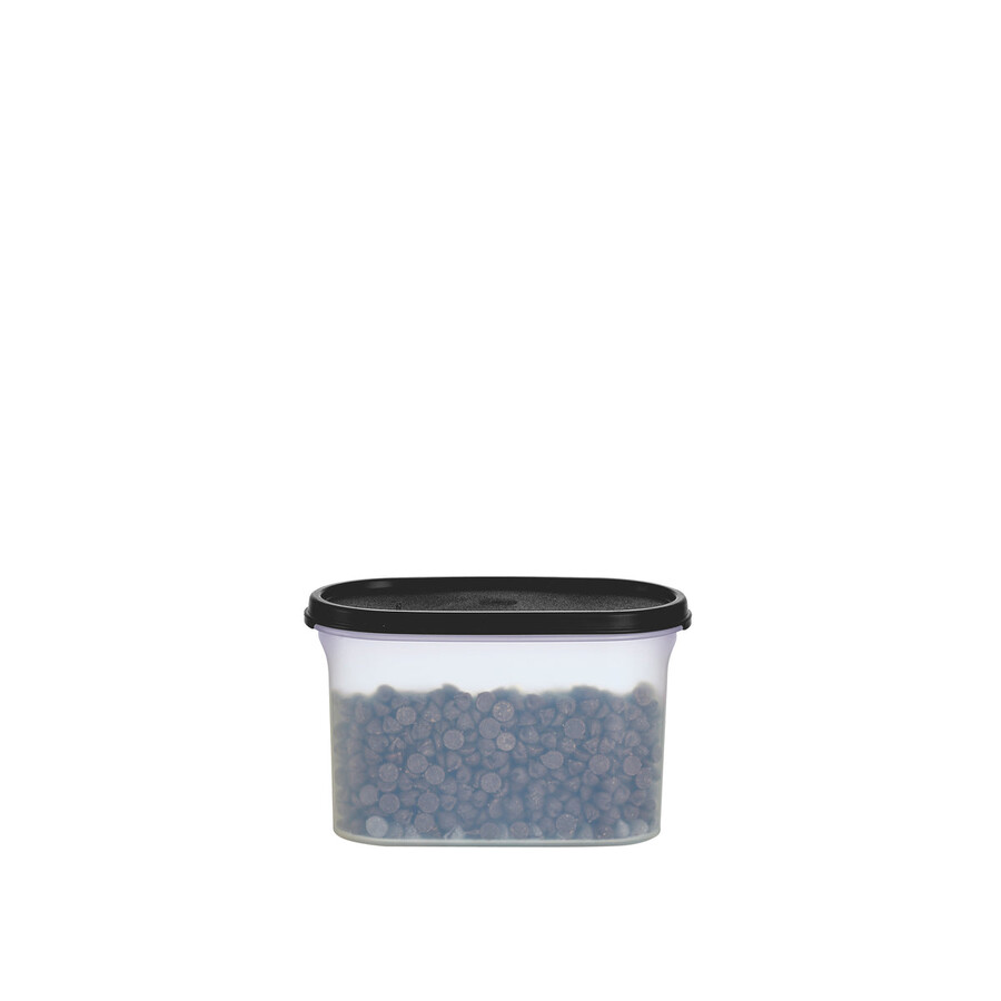 tupperware modular mates oval 2 vorratsdose tiefschwarz