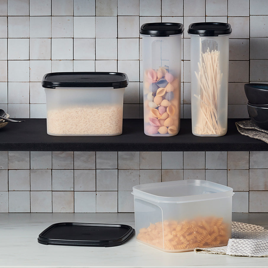 tupperware modular mates square 2 vorratsdose tiefschwarz