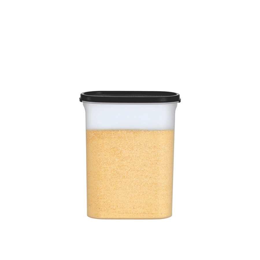 tupperware modular mates oval 4 vorratsbehälter 975 tassen tiefschwarz