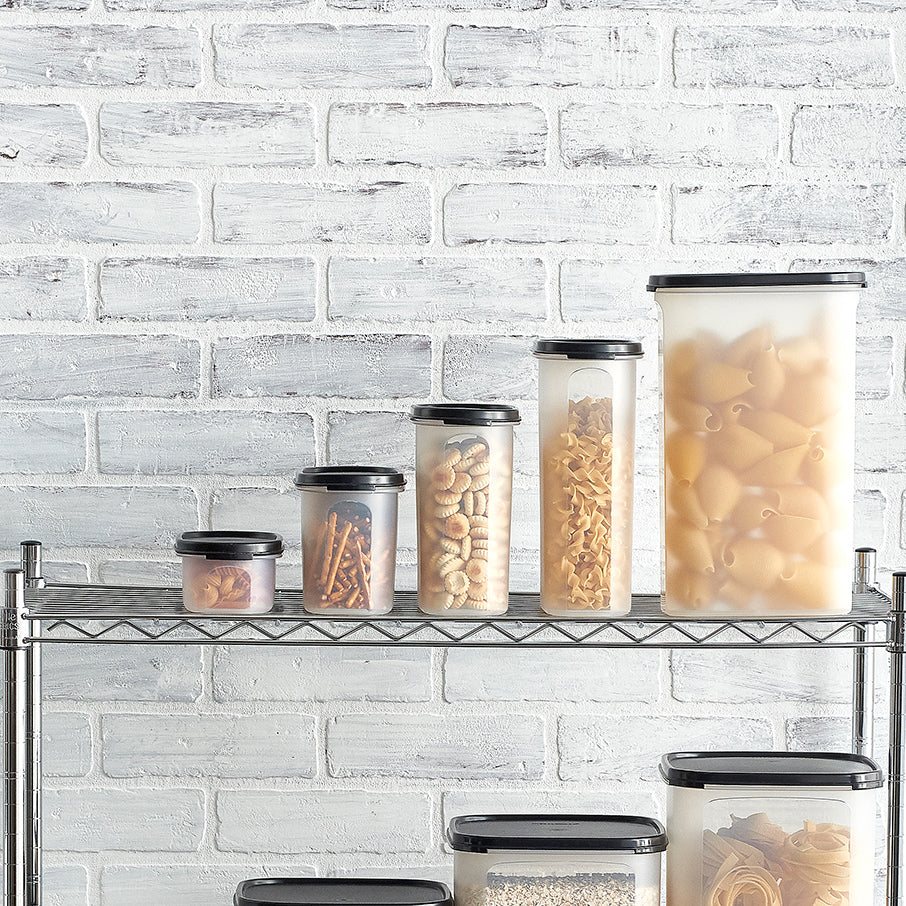 tupperware modular mates oval 5 vorratsdose tiefschwarz