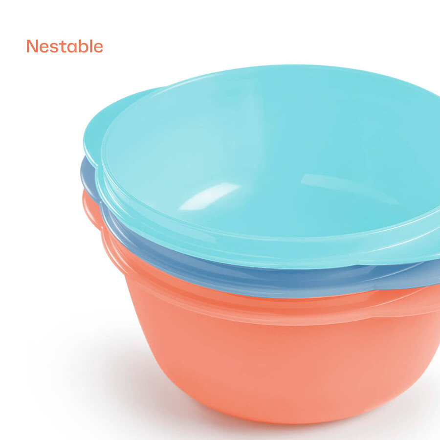 crystalwave plus rundes set blau orange