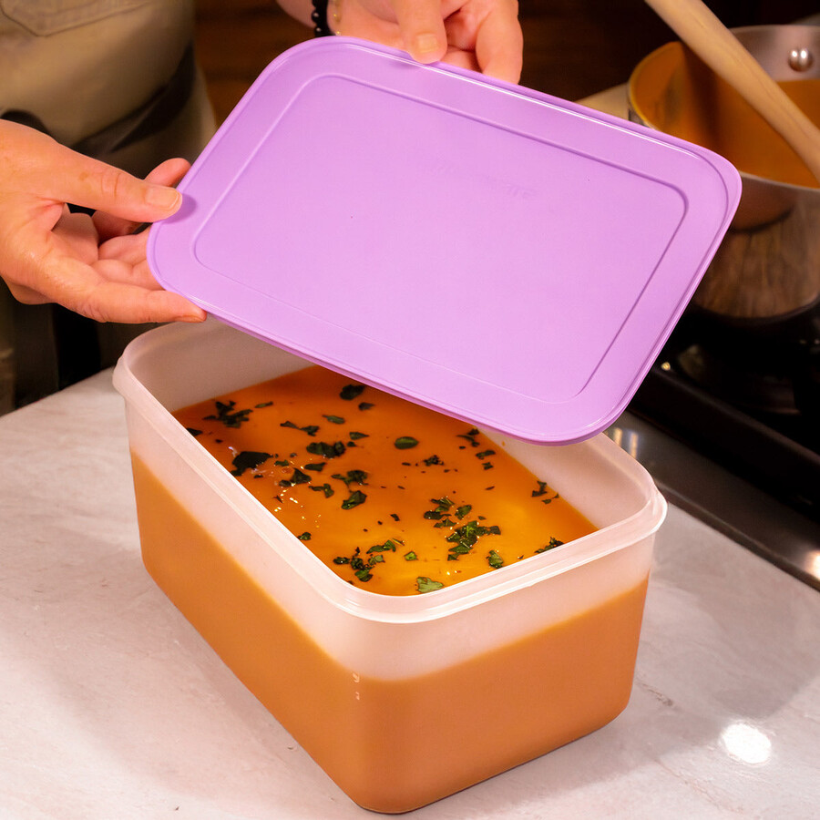 tupperware freezer mates plus mitteltief vorratsbehälter sorbetdeckel