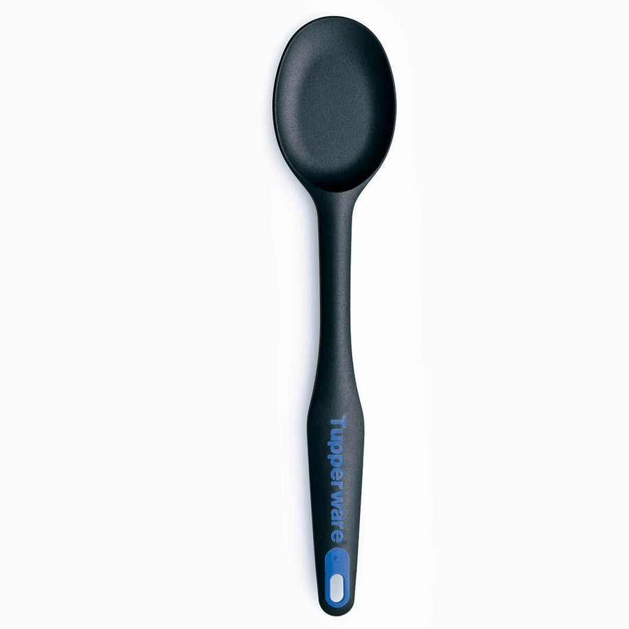simple spoon schwarz kaschiert mögliche flecken während der griff des simple spoon eine eigene farbe hat um ihn in küchenschubladen leicht erkennbar zu machen.
