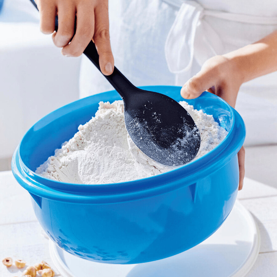 simple spoon schwarz kaschiert mögliche flecken während der griff des simple spoon eine eigene farbe hat um ihn in küchenschubladen leicht erkennbar zu machen.