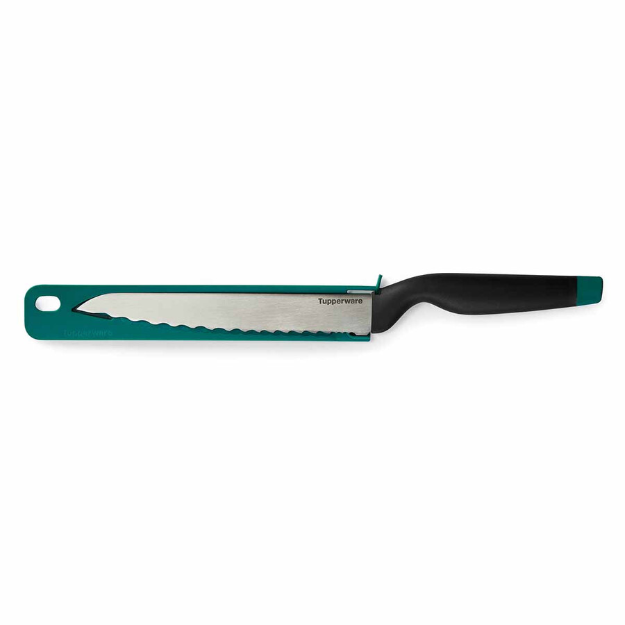 tupperware amazing series brotmesser geheimnisvolles grün