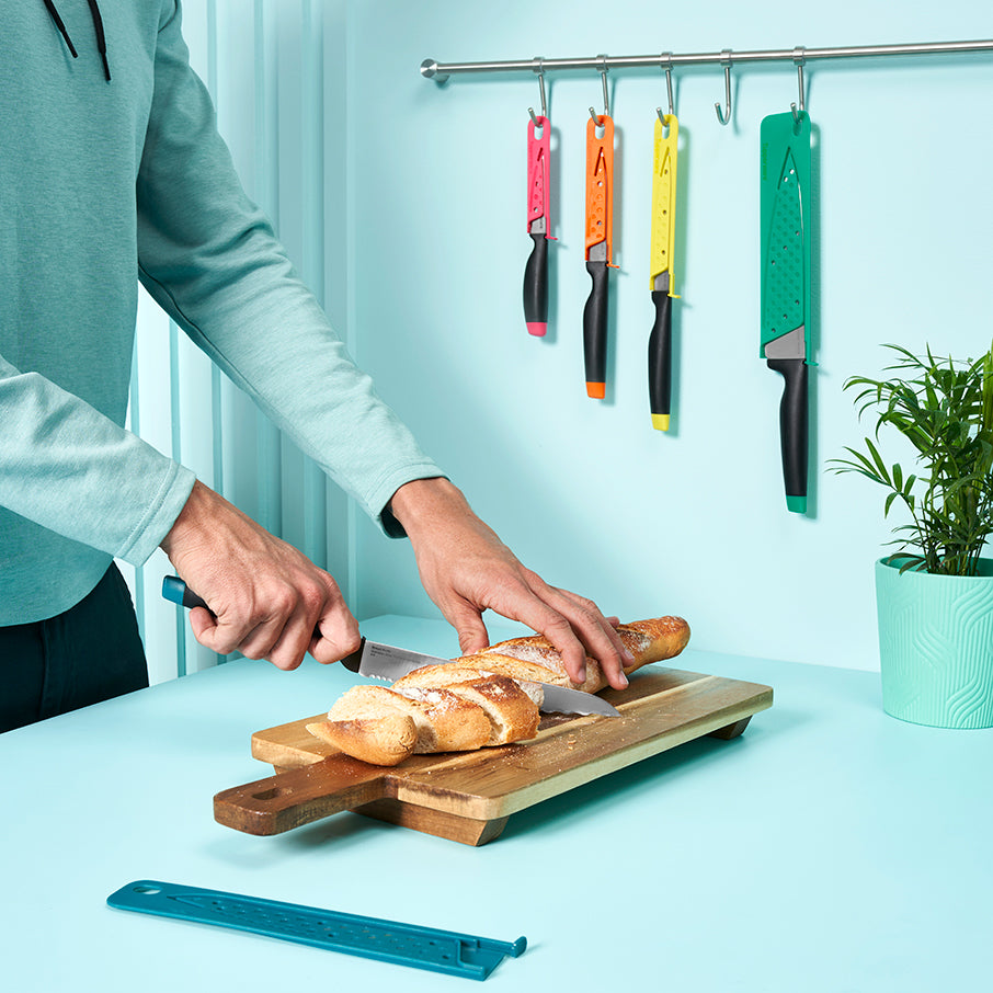 tupperware amazing series brotmesser geheimnisvolles grün