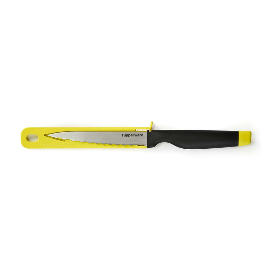 tupperware amazing series universalmesser mit wellenschliff zitrone