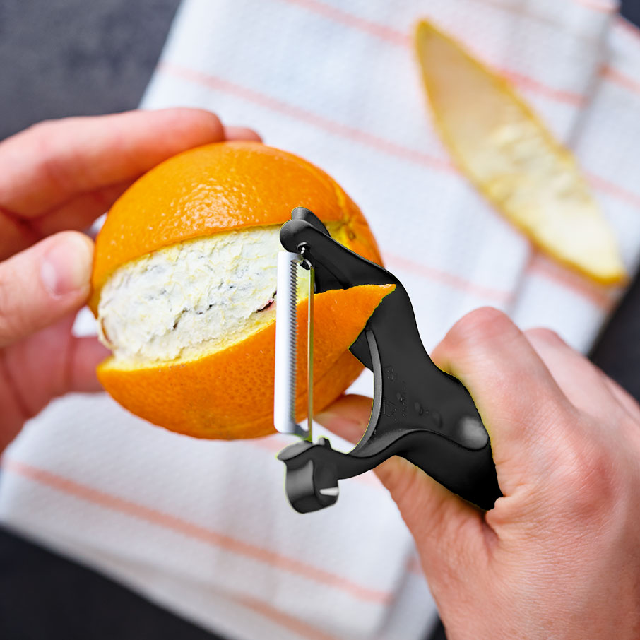 5-in-1 universal-sparschäler tiefschwarz