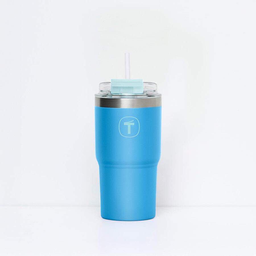 tupperware big t becher 630 ml daybreak-blau