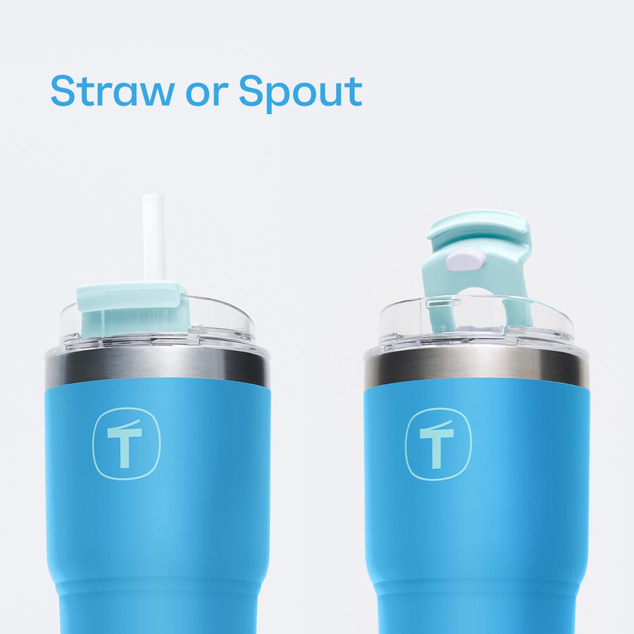 tupperware big t becher 630 ml daybreak-blau