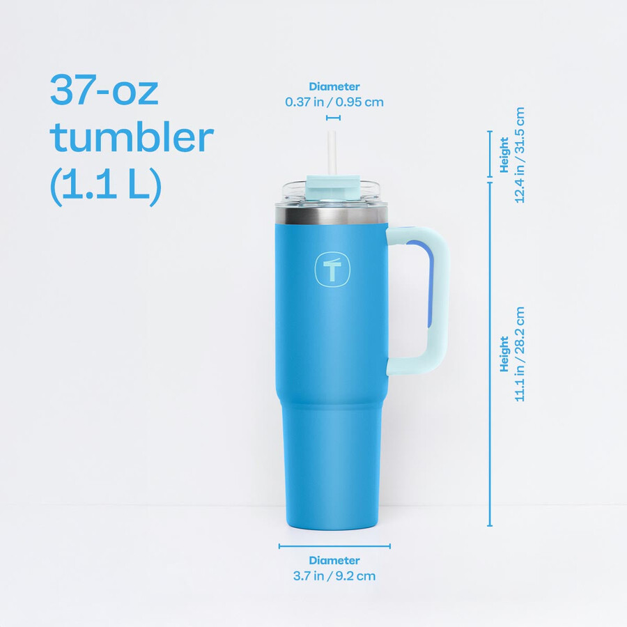tupperware big t becher 11 l blau