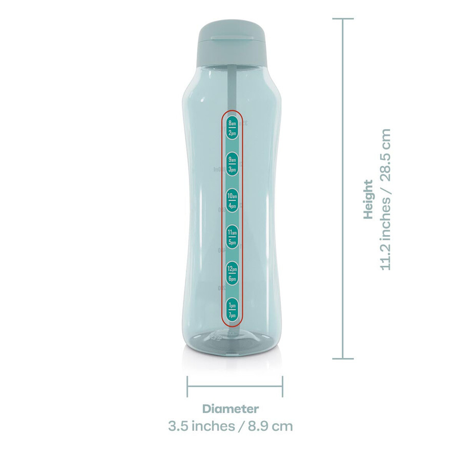 eco aquavibe flasche 12 l aquamarin