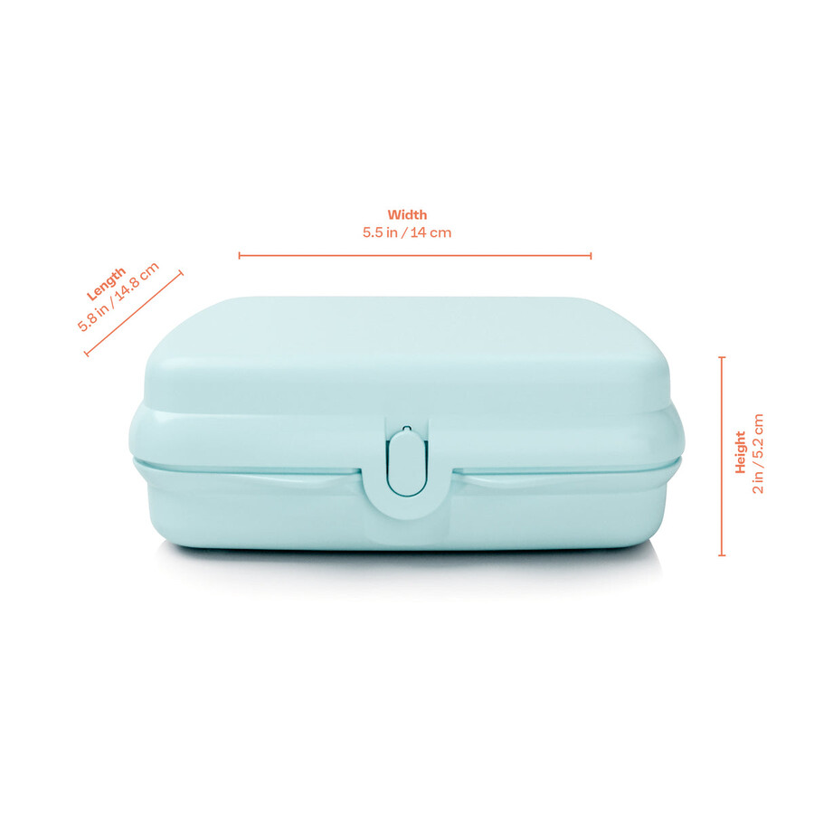 tupperware sandwich-behälter – 2 leicht zu öffnende lunchboxen für kinder