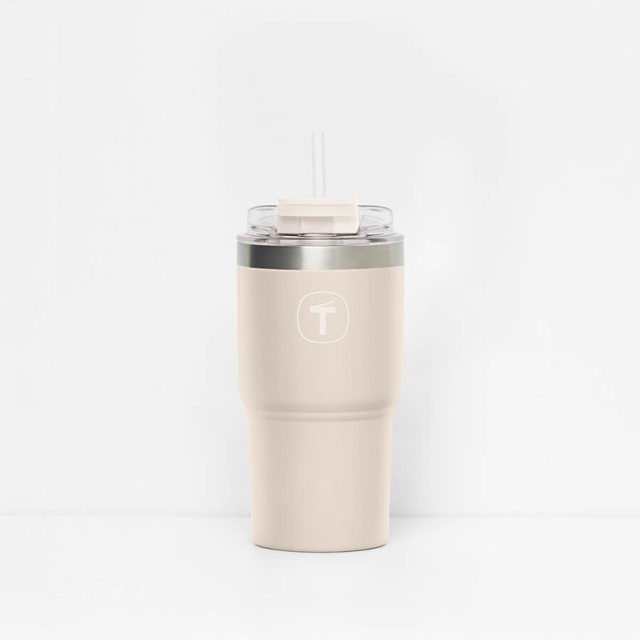 tupperware big t becher 630 ml mandel-toast