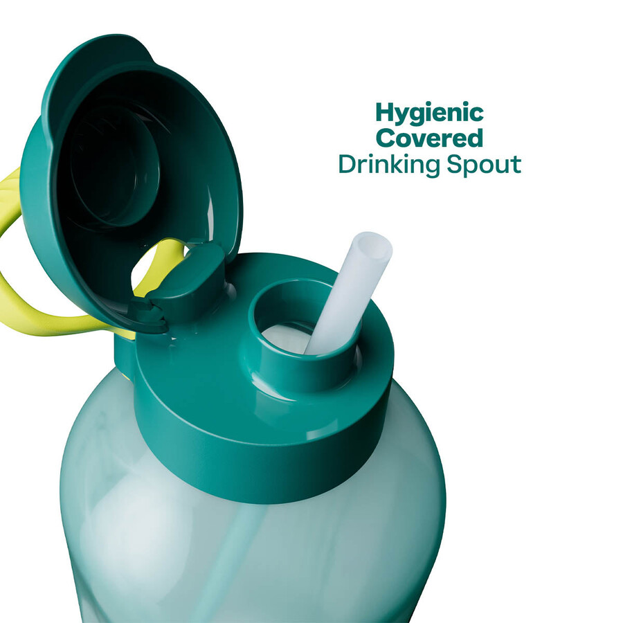 tupperware aquavibe wasserflasche 2 l grün geheimnisvolles grün