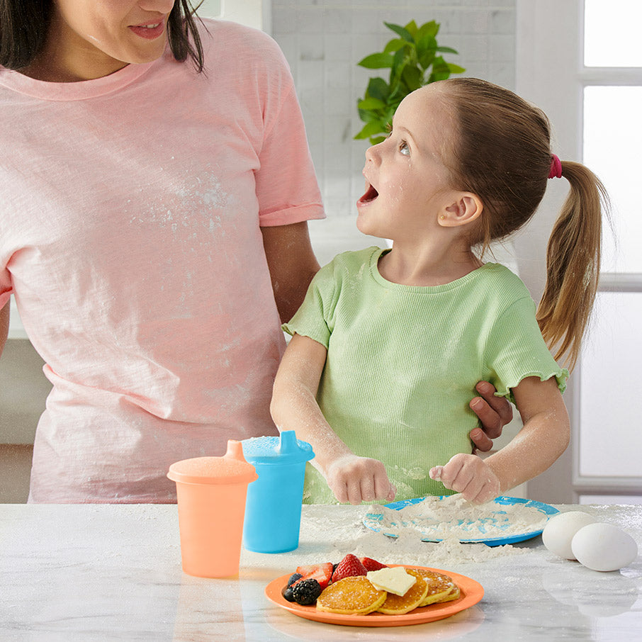 tupperkids teller spa-blau gemütliches rosé